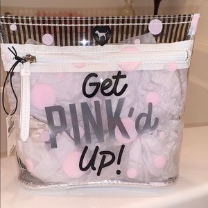 💕Get PINK’D Up! Beauty Cosmetic Bag💕
